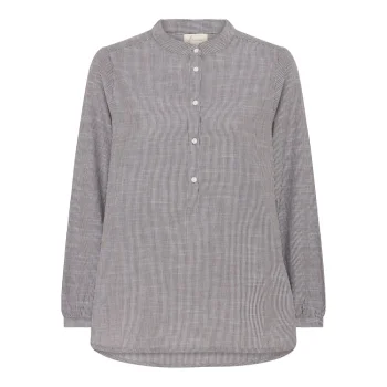 Frau Madrid ls shirt - Coffee stripe
