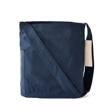 Tintok Mira canvas bag crossbody - dark denim