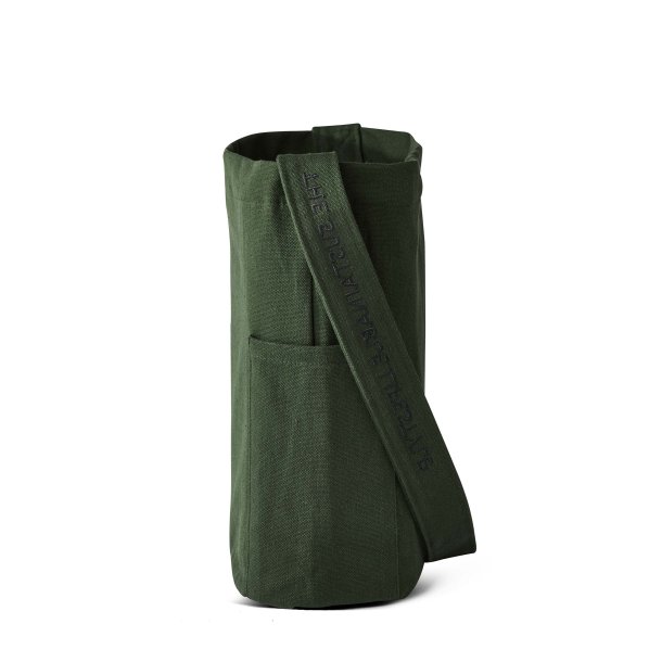 Tintok Mira canvas bag crossbody - forest green