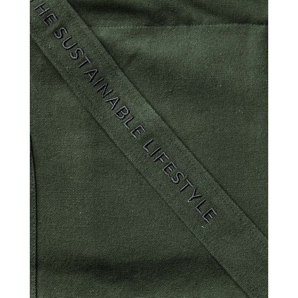 Tintok Mira canvas bag crossbody - forest green