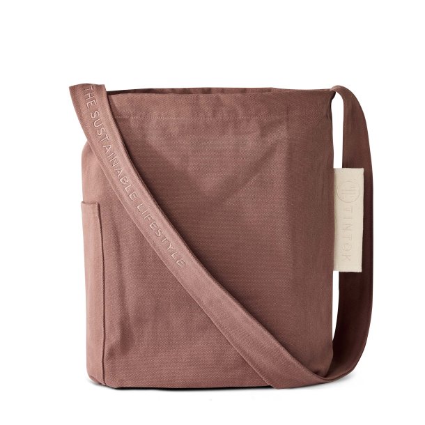 Tintok Mira canvas bag crossbody - burlwood