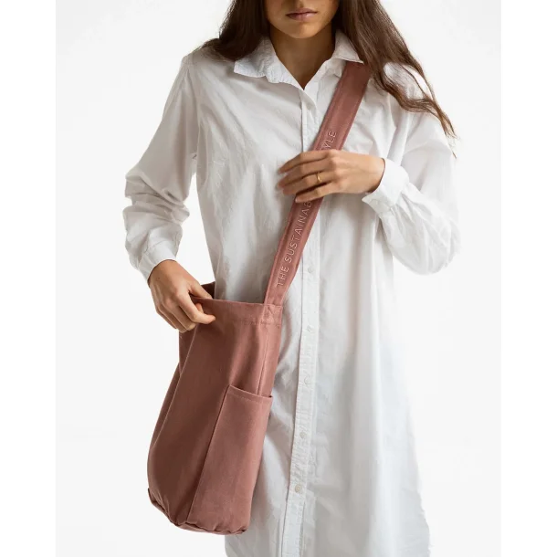 Tintok Mira canvas bag crossbody - burlwood