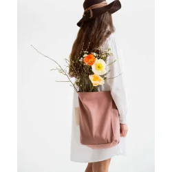 Tintok Mira canvas bag crossbody - forest green