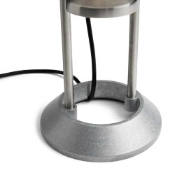 Hay Mousqueton portable udendrslampe - brushed stainless steel