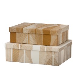 Bungalow sker 2 stk - Oblong duo box - Atelier Desert