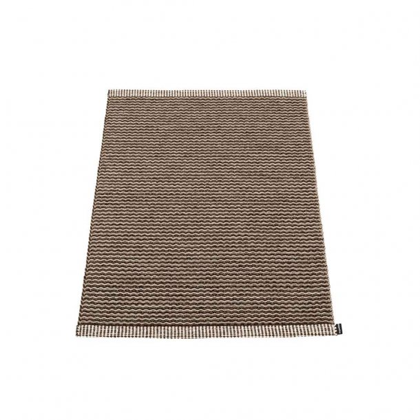 Pappelina Mono mtte med kant - dark brown