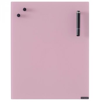 Chat-board magnetisk glastavle - Rose