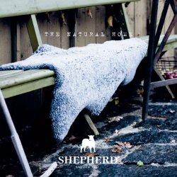 Shepherd luxus lammeskind 98x67 cm - mono grey 