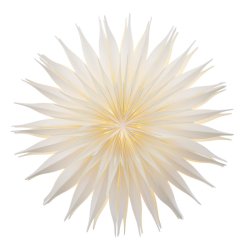 Bungalow stjernelampe Venus white - 60cm