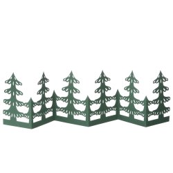 Bungalow bordguirlande Trees 70 cm - forest