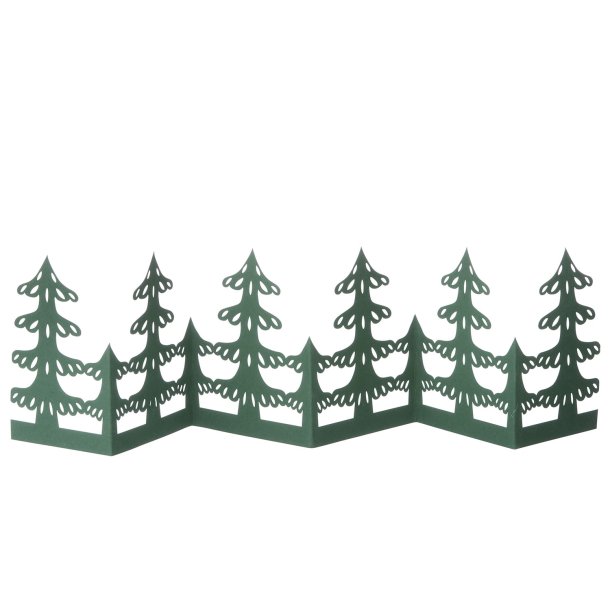 Bungalow bordguirlande Trees 70 cm - forest