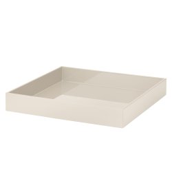 Bungalow lak bakke 40 x 40 cm - cream