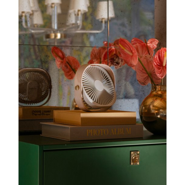 Bordvifte Tablefan Fantastic - wood/beige