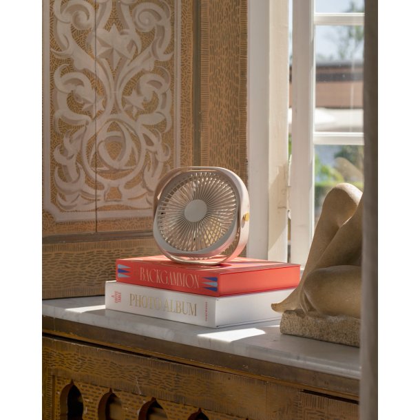 Bordvifte Tablefan Fantastic - wood/beige