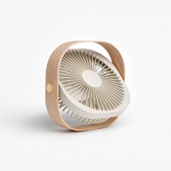 Bordvifte Tablefan Fantastic - wood/beige