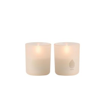 Uyuni LED stearinlys i glasstage 2 pak - vanilla