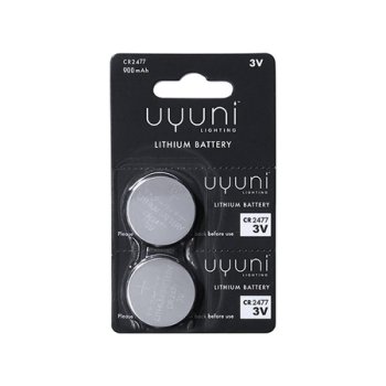 Uyuni batterier CR2477 3V 900mAh - 2-pack 