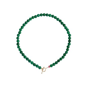 Stine A halsk�de - Cherie Bon Bon Happy Green