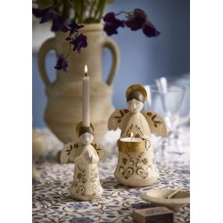 Bungalow Angel lysestage Marigold Vanilla - hndmalet