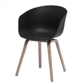 HAY About A Chair - black/oak