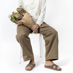 Shangies sandal - pecan pure