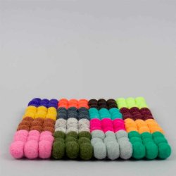 Bordskner fairtrade - hndlavet i uldfilt