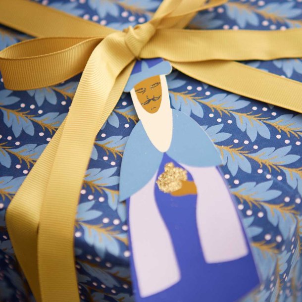 Gavebnd organza 3x10 meter - Marine