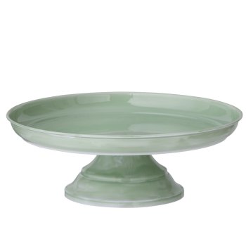 Bungalow lagkagefad i emalje - seagrass