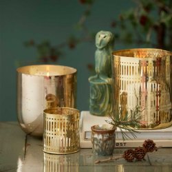 Bungalow hurricane / potte - champagne