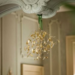 Mistelten i bladguld - XL - 30 grene