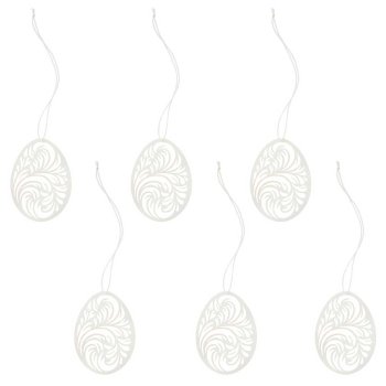 Bungalow pskeg papirklip - 6 stk