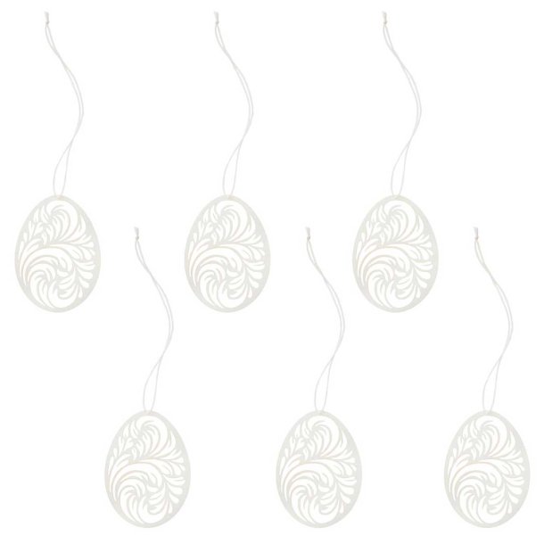 Bungalow pskeg papirklip - 6 stk