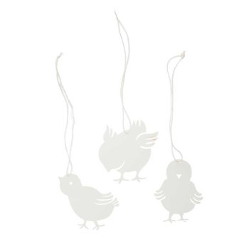 Bungalow pskekyllinger i papir - 3 stk