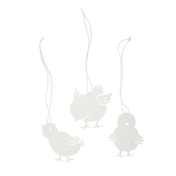 Bungalow pskekyllinger i papir - 3 stk