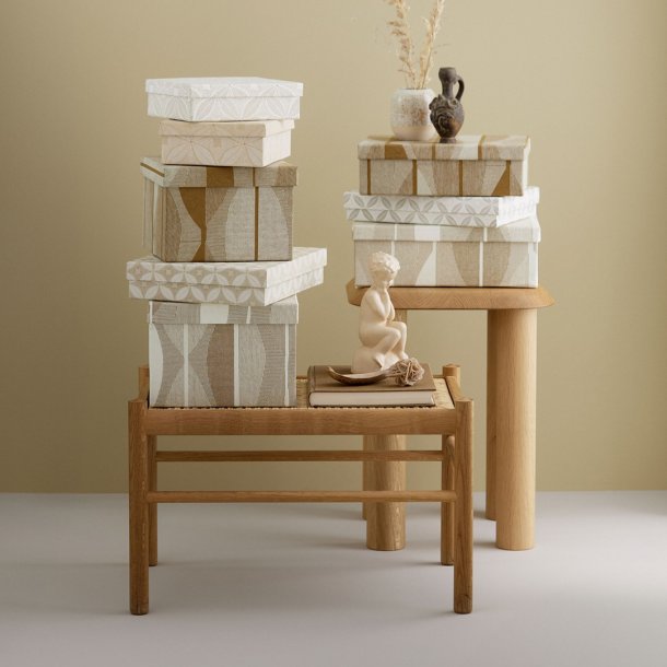 Bungalow sker 2 stk - Cubic duo box - Atelier Desert