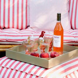 Bungalow puf - Rimini Ocean blue