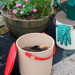 Japansk spand med lg - ivory