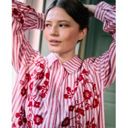 Sissel Edelbo Cora shirt - Red Flower