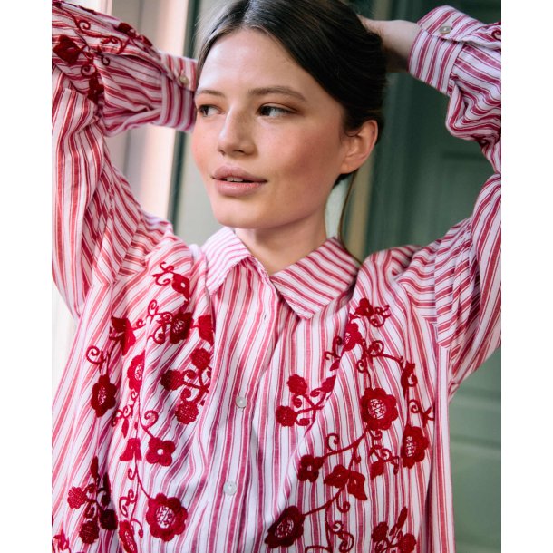 Sissel Edelbo Cora shirt - Red Flower