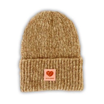 Coffee Beanies strikhue - sandy