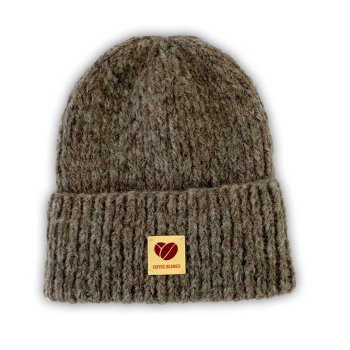 Coffee Beanies strikhue - charcoal