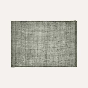 Dkkeserviet i stivet hr 4 stk - melerat dark grey