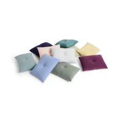 Hay Dot pude Linen - pistachio green