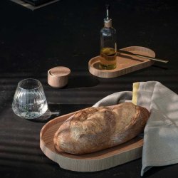 Ekta Wood Tray serveringsbakke big - egetr