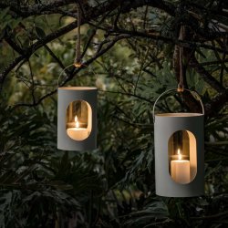 Ekta Living lighthouse lanterne - black large