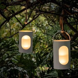 Ekta Living lighthouse lanterne - black large