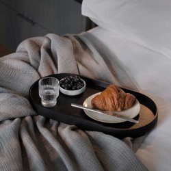 Ekta Wood Tray serveringsbakke big - egetr