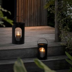 Ekta Living lighthouse lanterne - black large