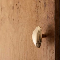 Ferm Living hook Chanterelle - messing