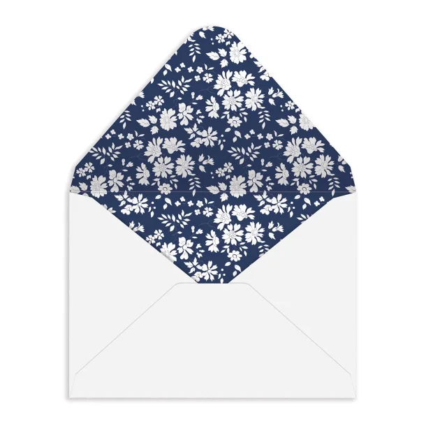 Gaveske med 16 kort og kuverter - Liberty Floral